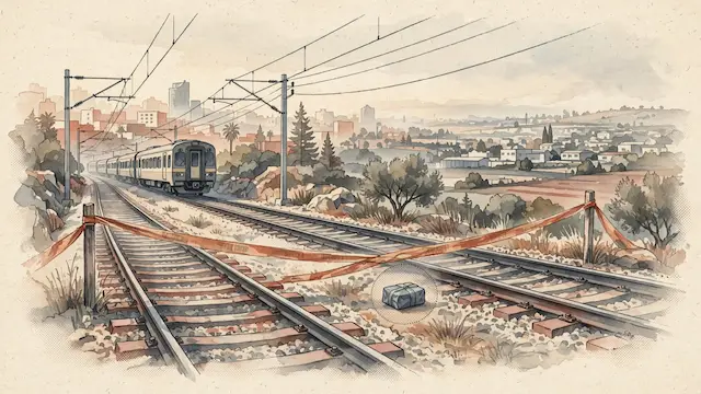 Suspicious Object Halts Train Service Between Tel Aviv and Lod