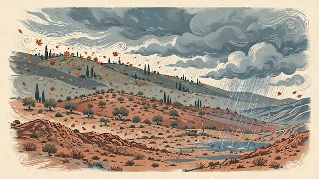 Autumn Arrives: Israel Sees Cooler Temperatures and Localized Rain