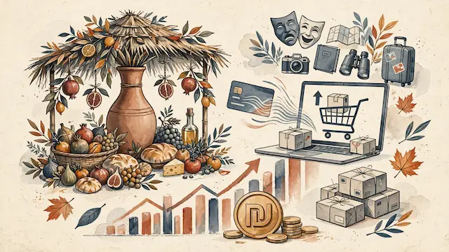 Israeli Consumer Spending Hits Record High During High Holidays