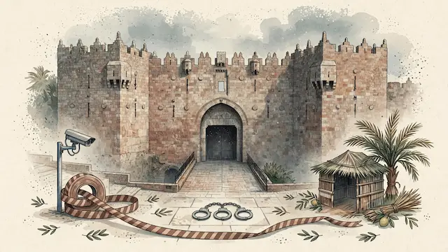 Three Minors Arrested in Jerusalem for Assaulting Elderly Man