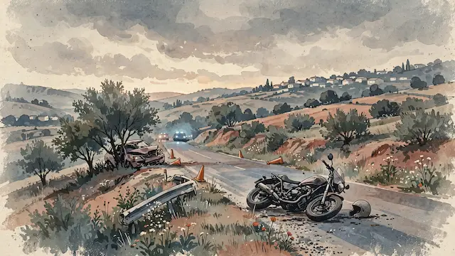 Motorcyclist, 20, Killed in Collision Near Na'ura