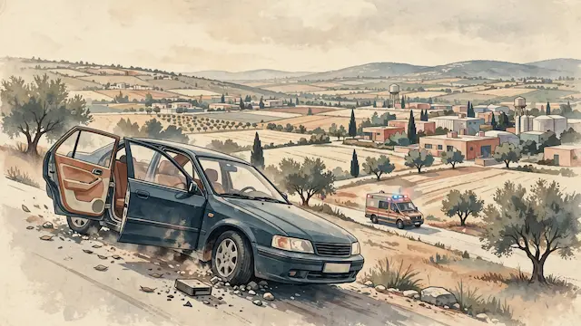 Elderly Woman Critically Injured in Unusual Car Accident in Jezreel Valley