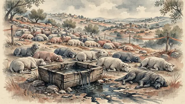 Terrorists Poison Flock in Benjamin, Killing Nine Sheep and a Dog