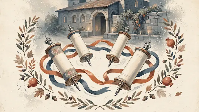 Second Hakafot Celebrated at Kiryat Melech Yeshiva