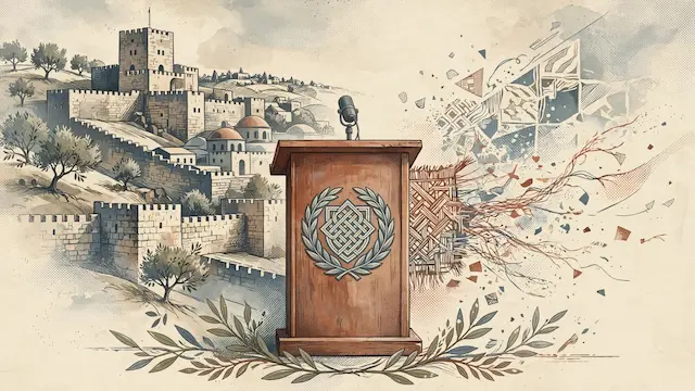 Channel 14 Anchor Addresses National Conservatism Conference in Jerusalem