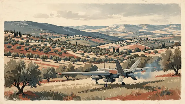 Air Force Drone Makes Controlled Landing in Northern Israel Due to Technical Fault