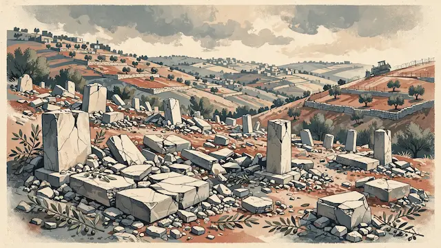 Israeli Military Launches Operation to Demolish Palestinian Memorials in West Bank