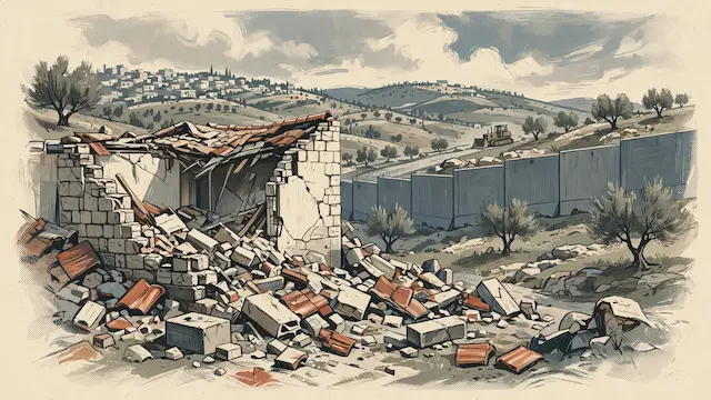 IDF Demolishes Home of Terrorist Who Murdered Natanel Sharon