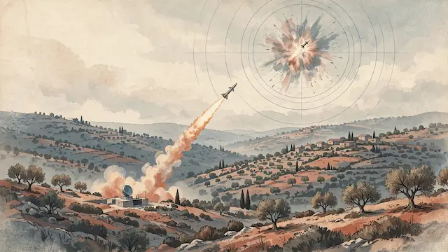 IDF Intercepts False Target in Southern Lebanon