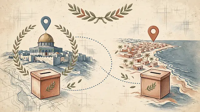 Palestinian Authority Asks Israel to Allow Election Operations in East Jerusalem and Gaza