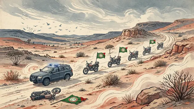 Motorcycle Convoy Sparks Panic in Negev, Evokes Oct. 7 Memories