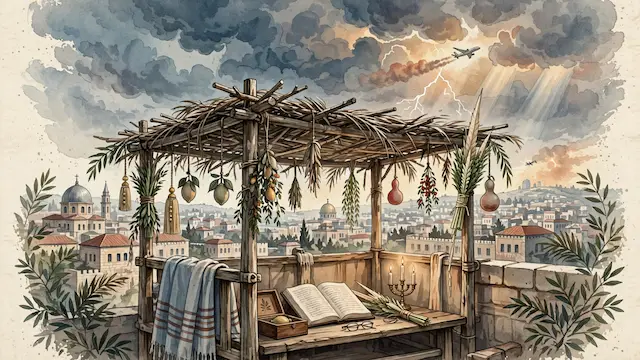 Rabbi M. Shternbuch Observes Sukkot Amidst Dramatic Events