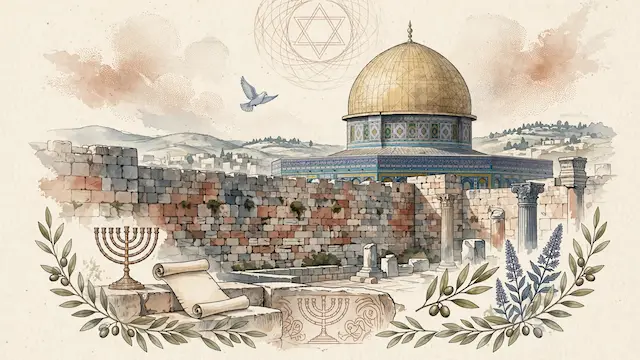 Rabbi Yitzchak Zilberstein Discusses Temple Mount Site