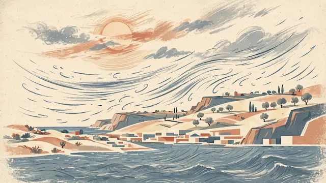 Israel Braces for Slightly Warmer Temperatures and Stronger Coastal Winds