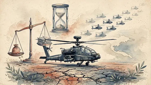 Israel Forfeits $1 Billion Apache Helicopter Deal Amid Budget Disputes