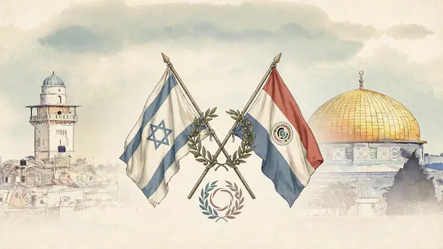 Netanyahu Meets Paraguay's Vice President in Jerusalem