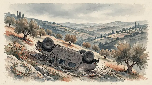 IDF Captain Killed in Lebanon Vehicle Accident; Two Reservists Die in Gaza Drone Blast