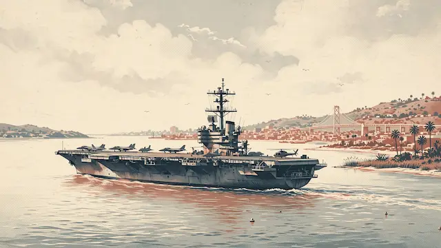 USS Abraham Lincoln Returns After Record Deployment Supporting War on Iran