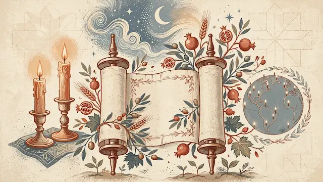 Shabbat Candle Lighting Times and Weekly Torah Portion 'Bereishit'