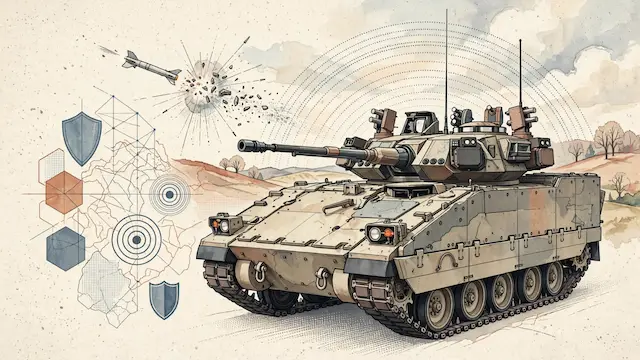 US Army Deploys Israeli Elbit Active Protection System on Bradley Fighting Vehicles
