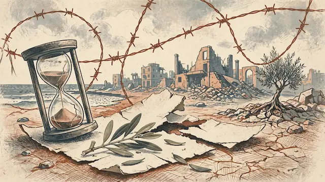 Gaza Ceasefire Accord Stalls After a Year of Israeli Operations