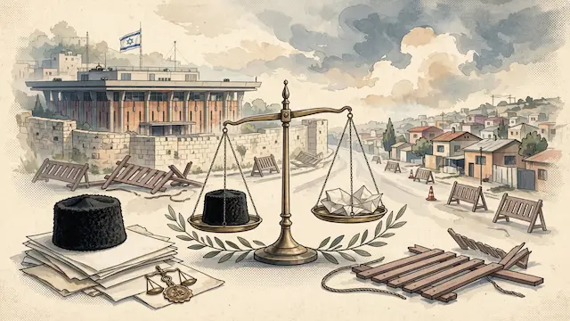 Netanyahu Sought to Halt Haredi Draft Protests Amid Optics Concerns