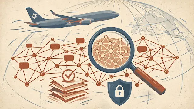 Israeli Airline Checks Social Media of 2,500 Pilots Amid Security Concerns