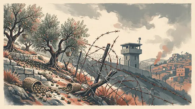 West Bank Olive Harvest Sparks Violence Amid Increased Tensions