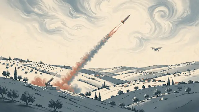 Israel Military Fires Interceptor at Suspected Drone Over Lebanon