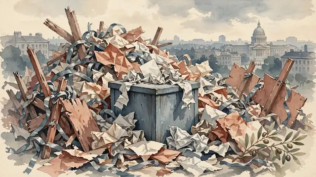 Israeli Elections Generate Thousands of Tons of Waste