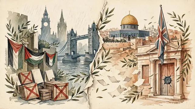 UK Diplomats Expelled From Jerusalem Amid Anti-Israel Protests in London