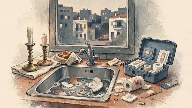 Woman Injured While Washing Dishes on Shabbat, Hospitalized
