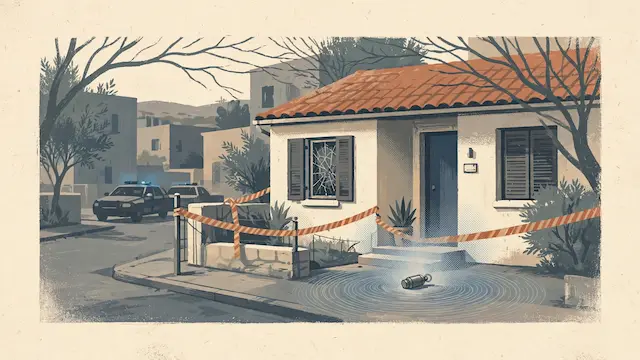 Grenade and Gunfire Target Homes in Central Israel; No Injuries Reported