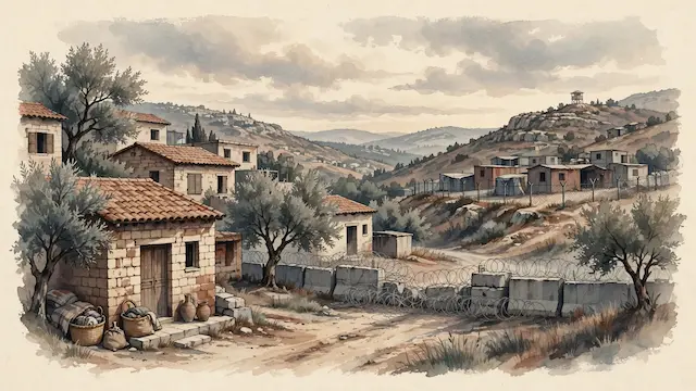 Settlers Give Palestinian Families 24 Hours to Leave West Bank Enclave