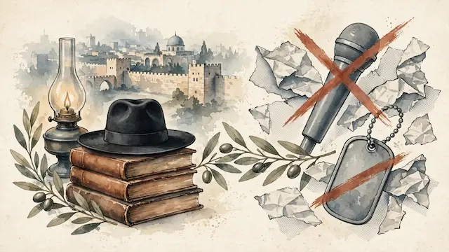 Top Rabbi Slams Media Over Yeshiva Student Draft Criticism