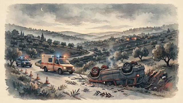 Five Injured in Vehicle Rollover Near Ilabun