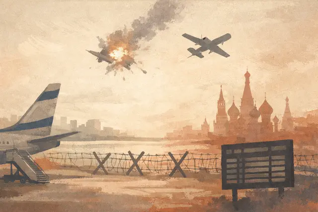El Al Suspends Tel Aviv-Moscow Flights Amid Drone Threats