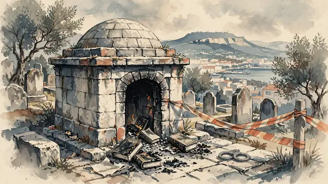 Haifa Woman Arrested for Stealing and Burning Holy Books at Rabbi's Tomb