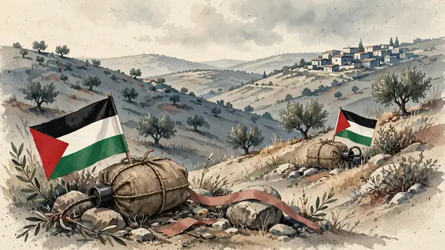 Fake Bombs With PLO Flags Found Near Settlements