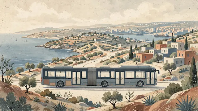 Giant 26-Meter Electric Bus Arrives in Israel for Passenger Capacity Trials