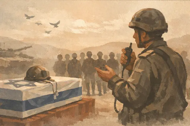 New Battalion Commander Honors Fallen Officer and Bolsters Troops Before Funeral