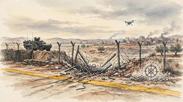IDF Forces Neutralize Terrorist Attempting Gaza Border Breach