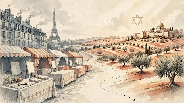 Record Turnout at Paris Aliyah Fair as French Jews Seek New Life in Israel