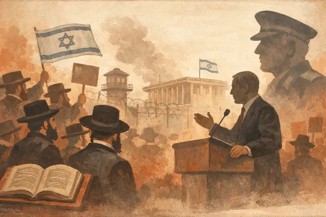 Haredi Parties Rally Over Draft Arrests as Netanyahu Repeats Promises