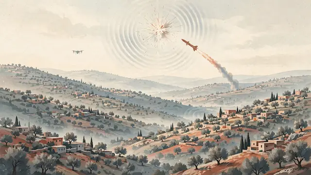 Missile Intercepted Over Southern Lebanon After Suspected Aerial Target Detected
