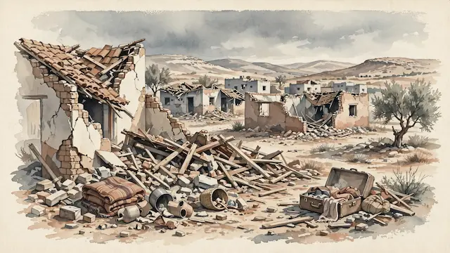 Homes Demolished in Negev Village, Residents Face Homelessness