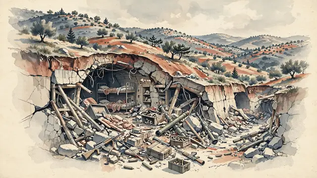 IDF Destroys Hezbollah Tunnels in Southern Lebanon