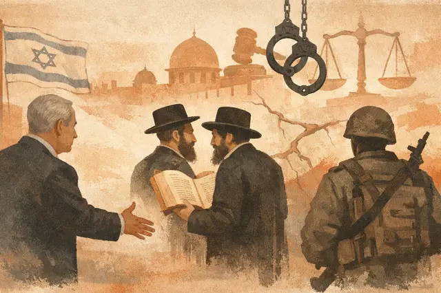 Netanyahu Pushes New Haredi Deal, Including Arrest Immunity for Draft Evaders