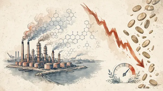 Benzene Spikes Hit Stock Market: Bazan Loses $125 Million, Petrochemical Stocks Plummet