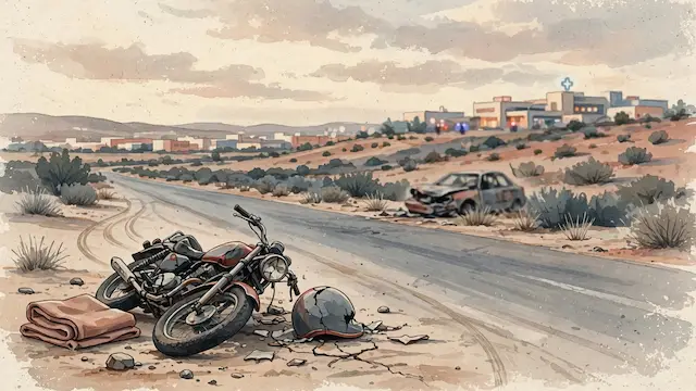 Motorcyclist Injured in Collision in Tel Sheva